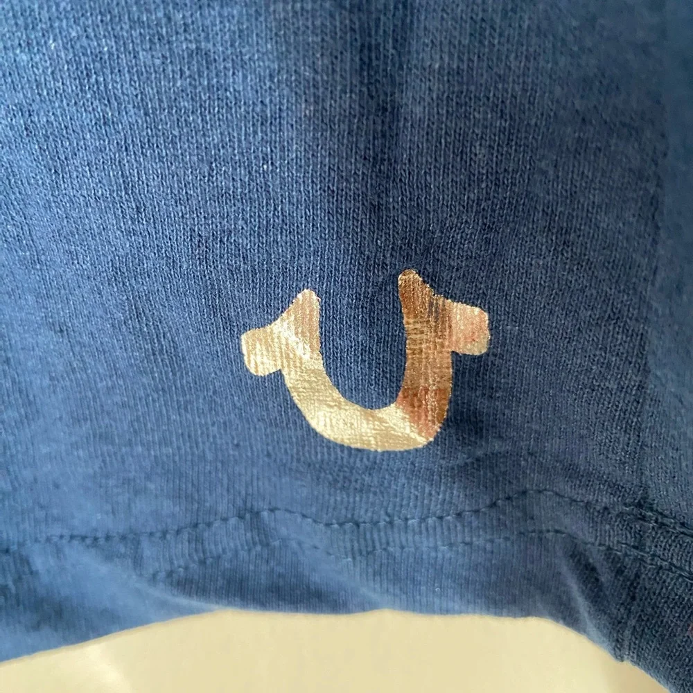 4/$15 ❤️ True Religion Men’s Blue Loungewear T-shirt Size Medium